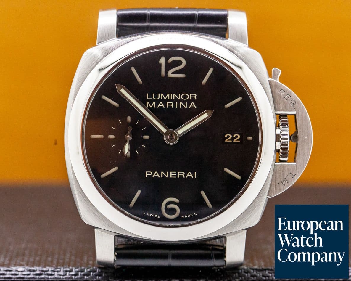 Image of Panerai Luminor Automatic SS Black Dial 42MM
