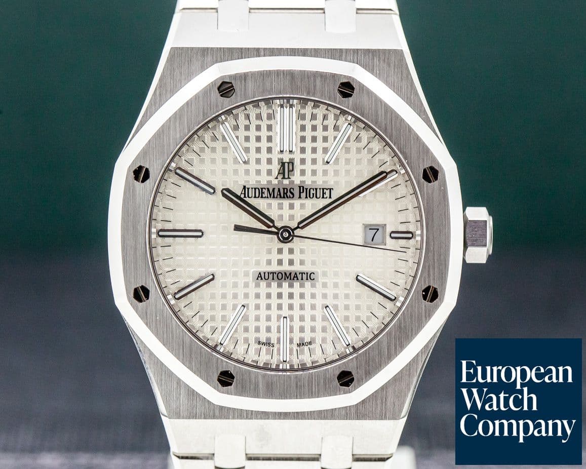 Image of Audemars Piguet Royal Oak White Dial SS / SS DISCONTINUED 