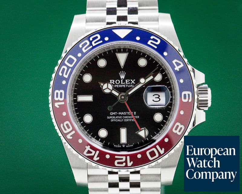 Image of Rolex GMT Master II Ceramic "Pepsi" SS / Jubilee UNWORN 