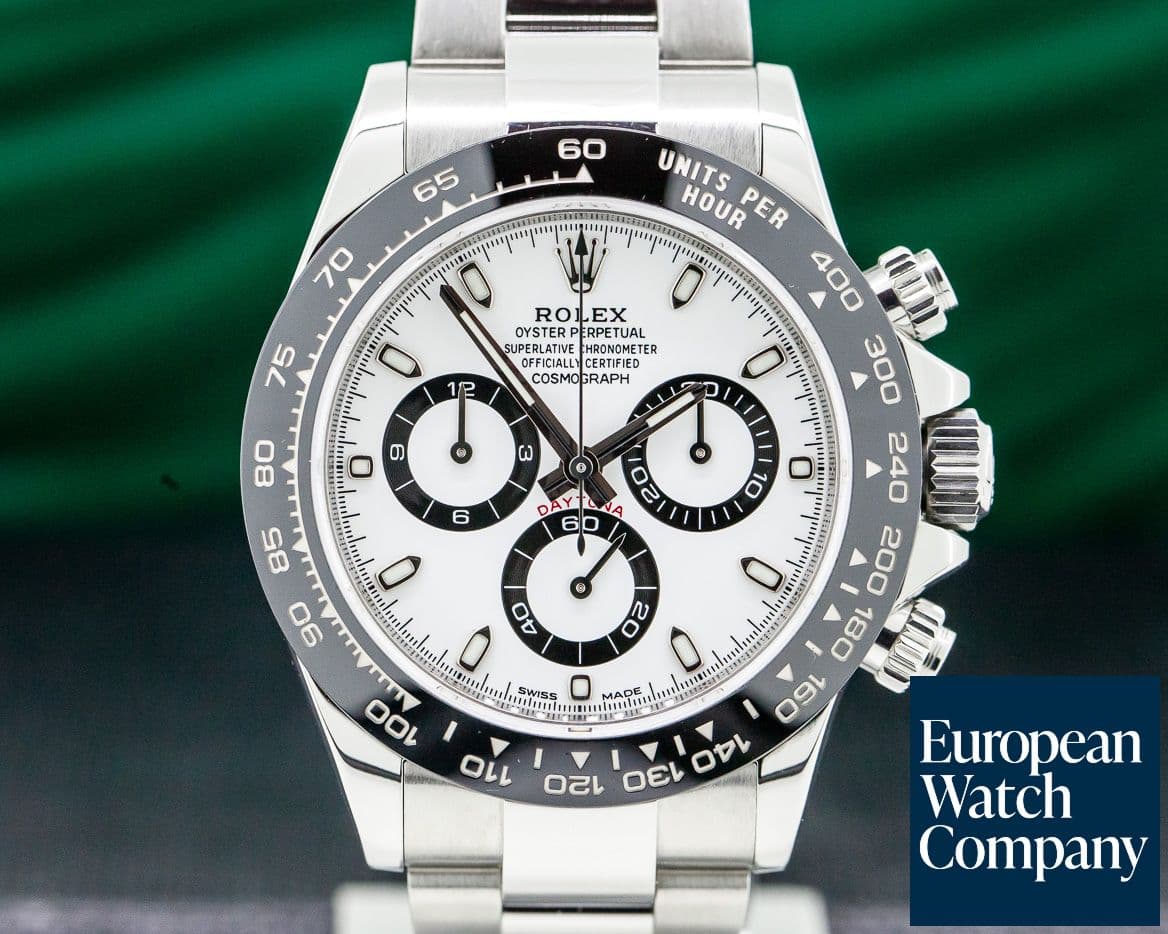 Image of Rolex Daytona Ceramic Bezel SS / White Dial