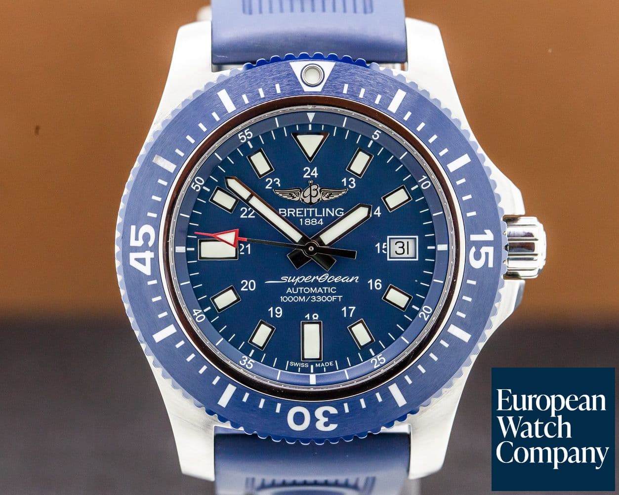 Image of Breitling SuperOcean 44 Special Stainless Steel Mariner Blue