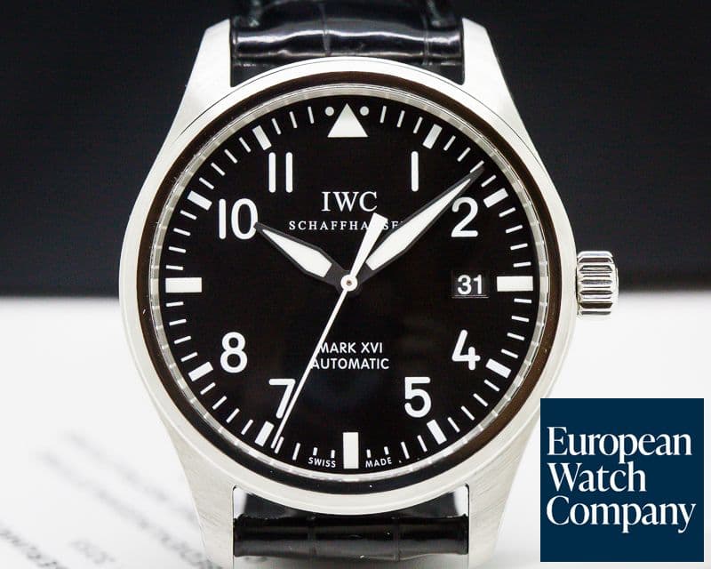 Image of IWC Mark XVI Black Dial SS
