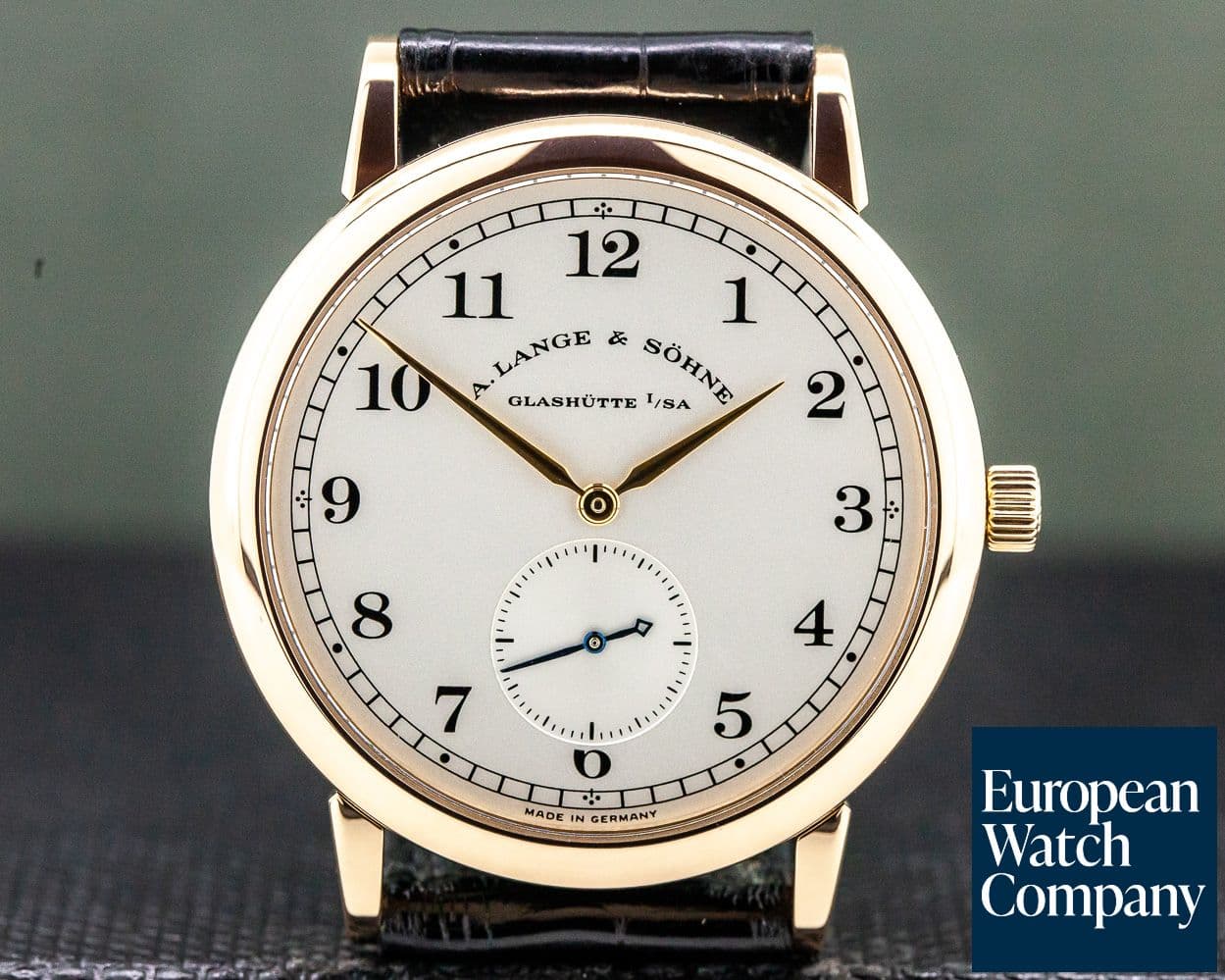 Image of A. Lange and Sohne 1815 18K Rose Gold Silver Dial