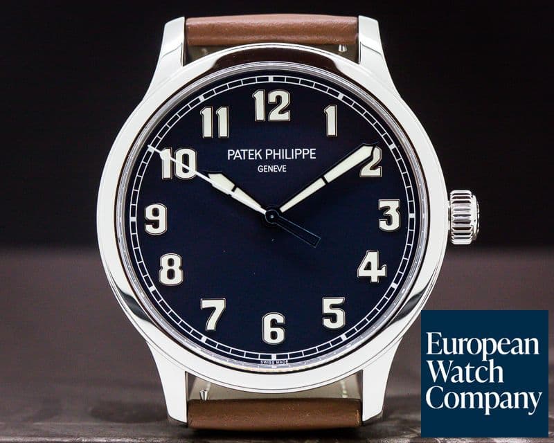 Image of Patek Philippe Pilot Calatrava Steel "New York" Limited Edition 
