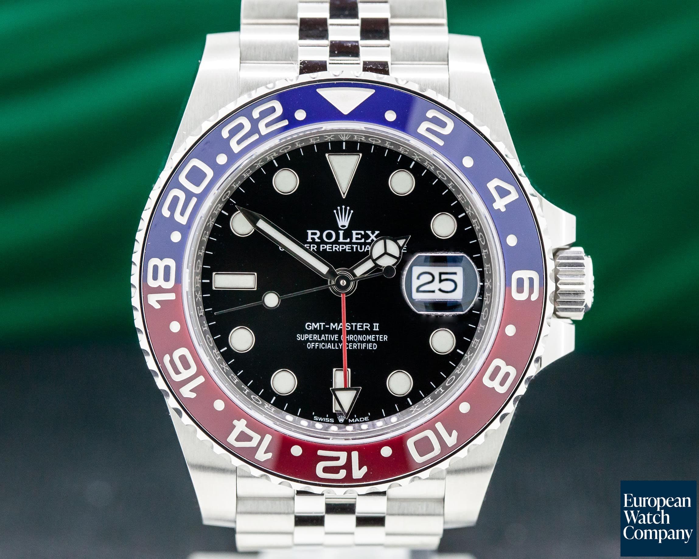 Image of Rolex GMT Master II Ceramic "Pepsi" SS / Jubilee UNWORN 