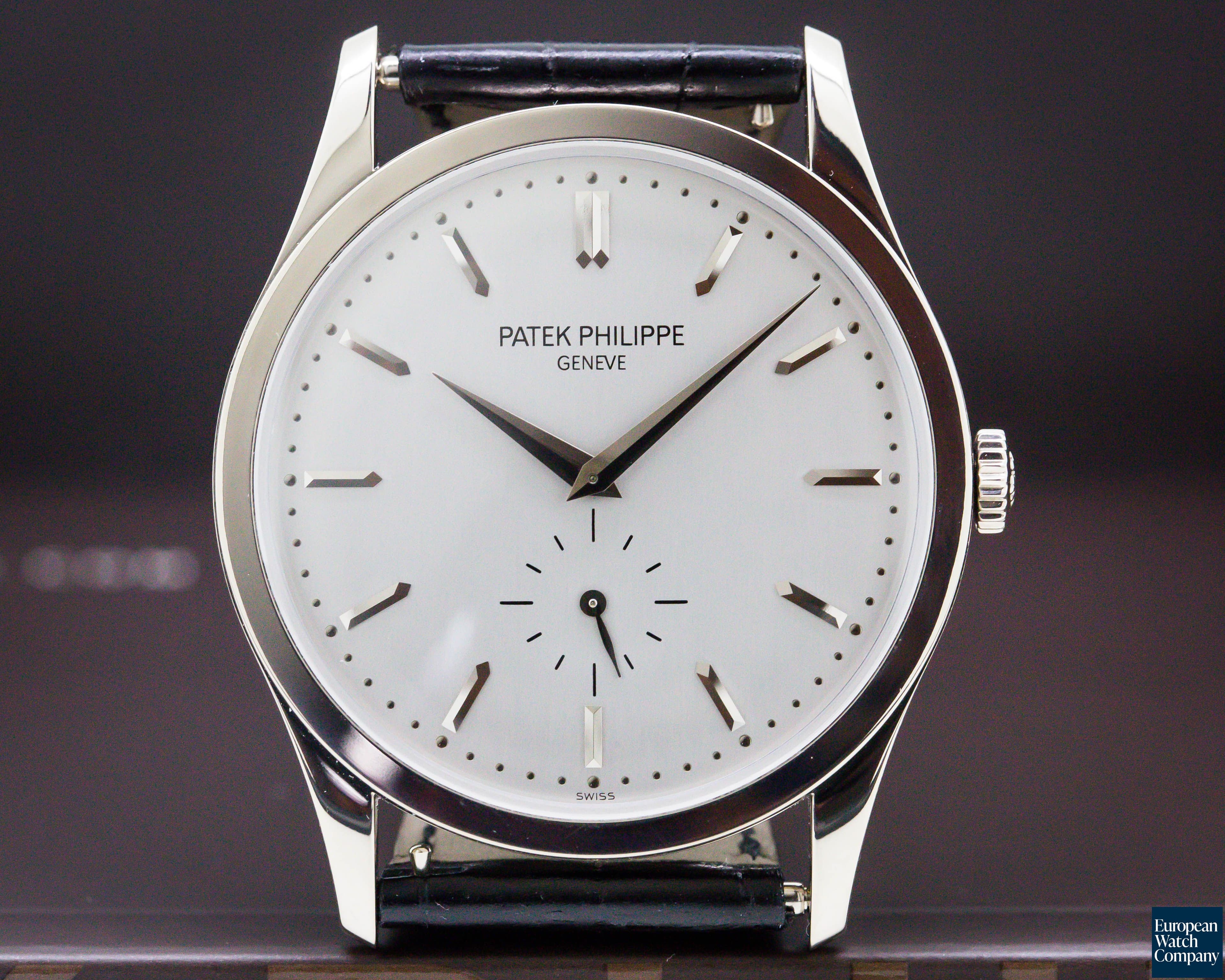 Image of Patek Philippe Calatrava 18K White Gold Manual Wind