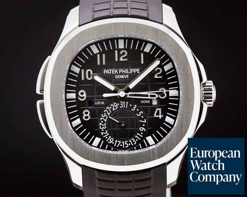 Image of Patek Philippe Aquanaut Travel Time SS / Rubber