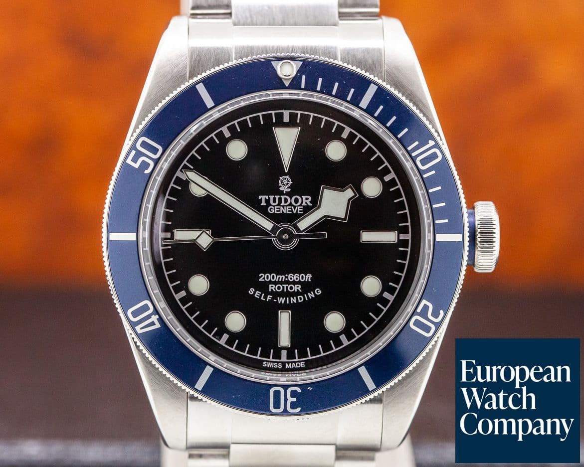 Image of Tudor Tudor Heritage Black Bay SS / SS Blue Bezel