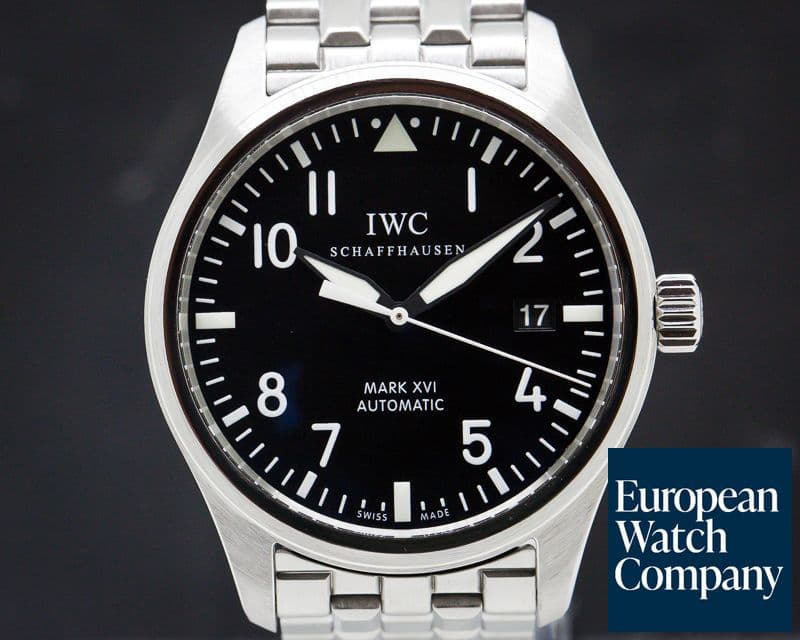 Image of IWC Mark XVI Black Dial SS / SS