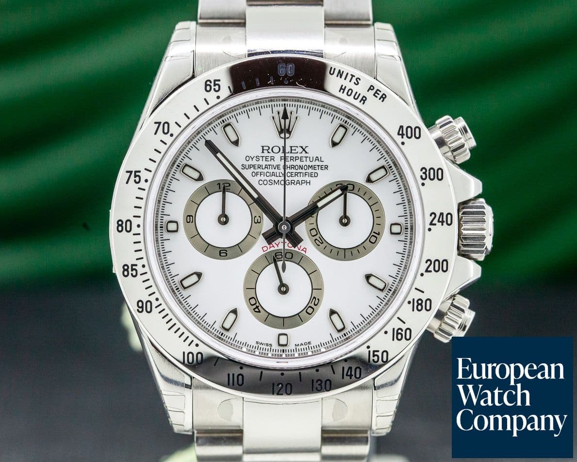 Image of Rolex Daytona White Dial SS / SS NEW OLD STOCK FULLY STICKERED