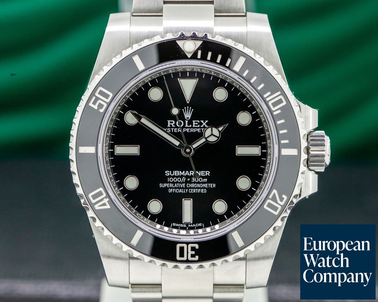 Image of Rolex Submariner No Date Ceramic Bezel SS