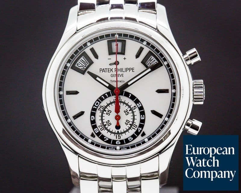 Image of Patek Philippe TIFFANY & CO Annual Calendar Chronograph SS / SS 