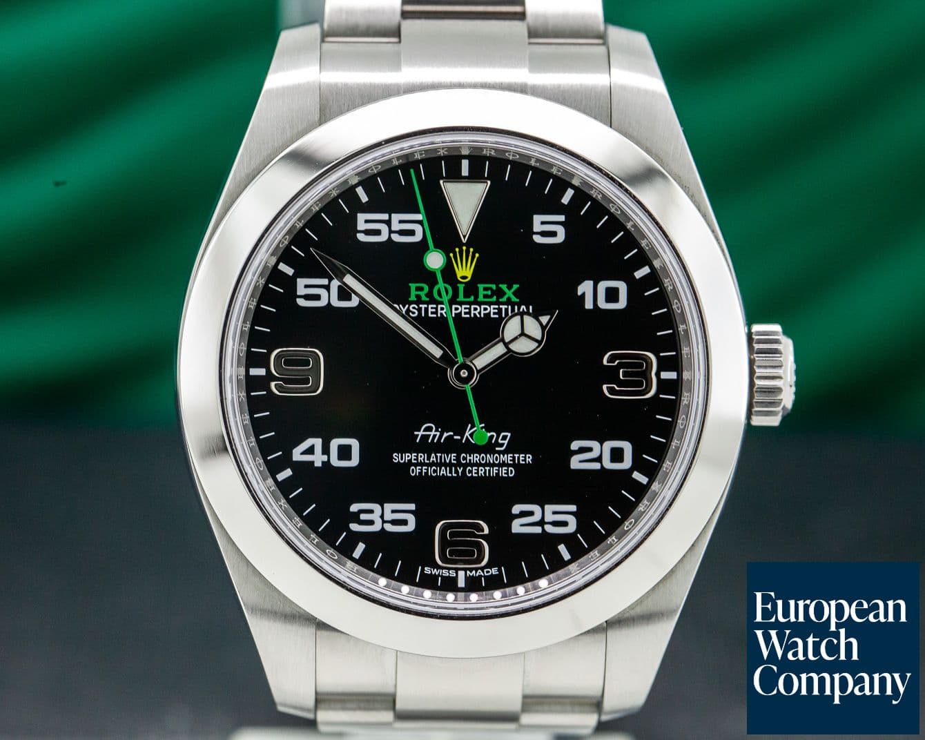 Image of Rolex Air King Black Dial SS 