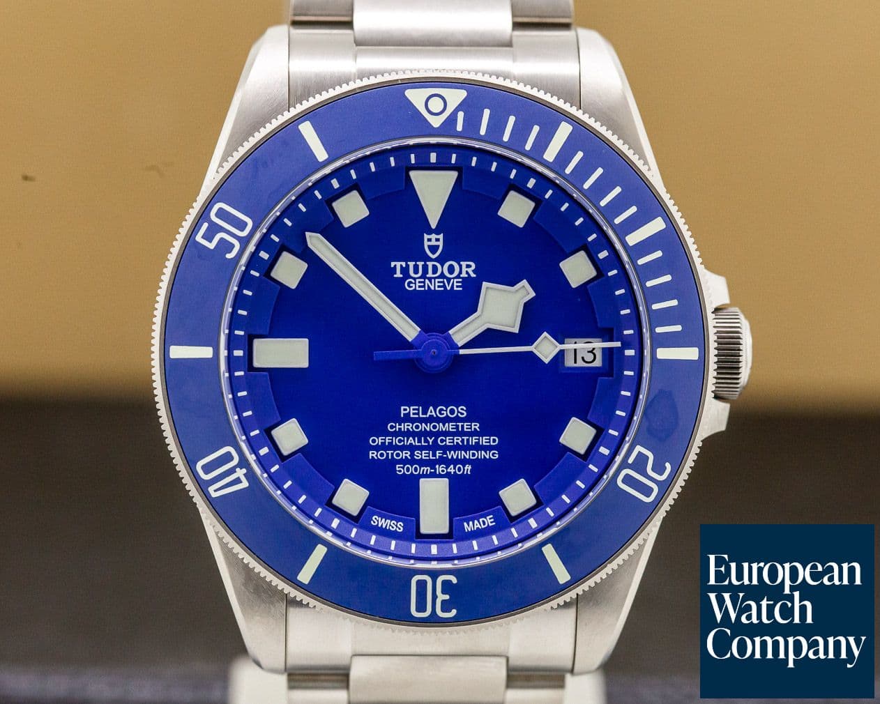 Image of Tudor Pelagos Blue Dial In-House Caliber Titanium 