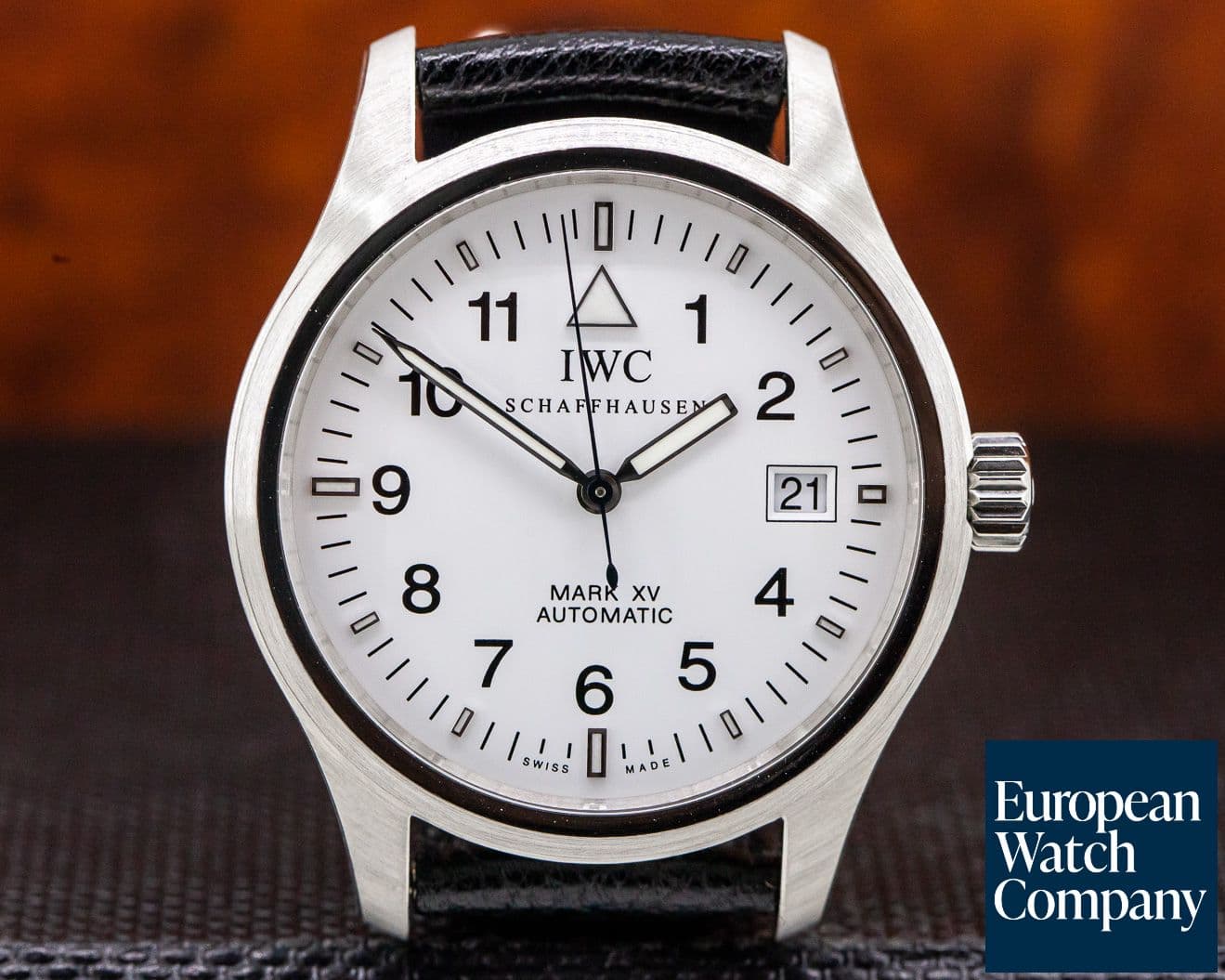 Image of IWC Mark XV White Dial SS 