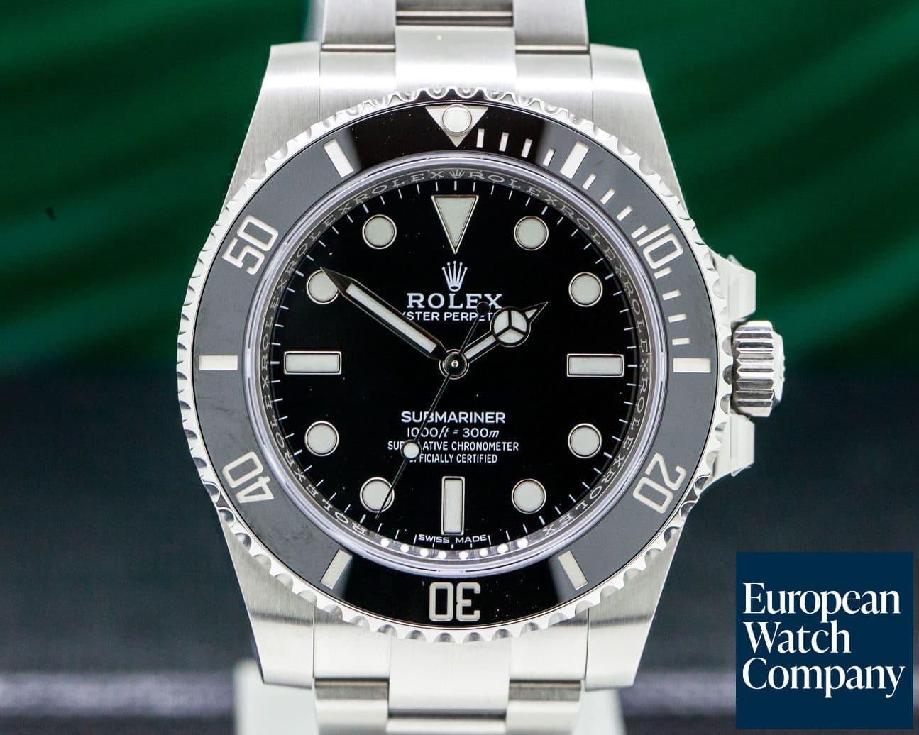 Image of Rolex Submariner No Date Ceramic Bezel SS UNWORN