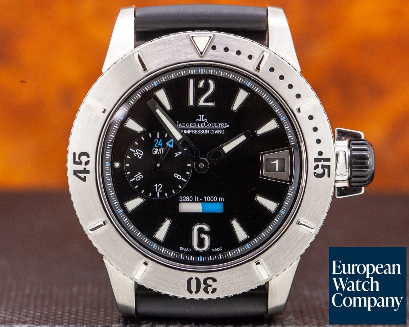 Image of Jaeger LeCoultre Master Compressor Diving GMT Titanium 

