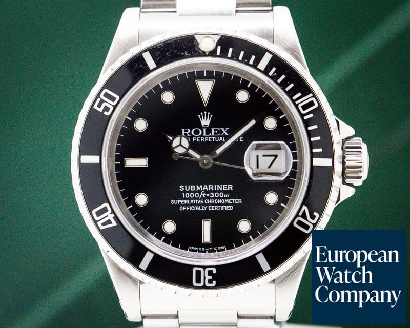 Image of Rolex Submariner SS Black Dial COMPLETE