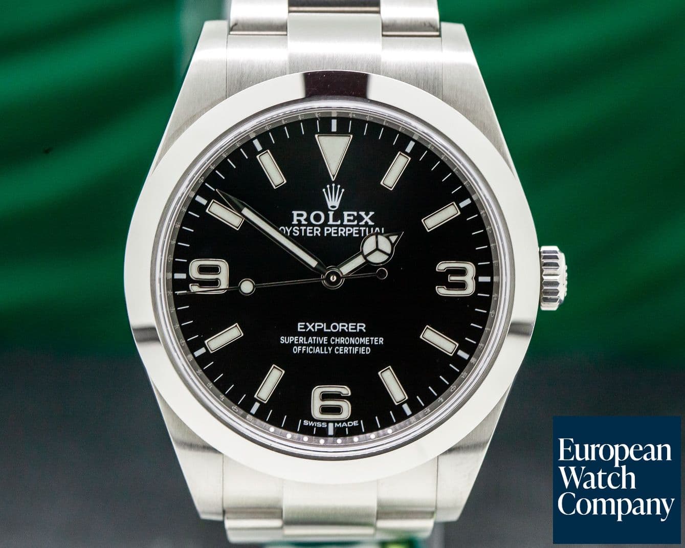 Image of Rolex Explorer I Black Dial 39MM 
