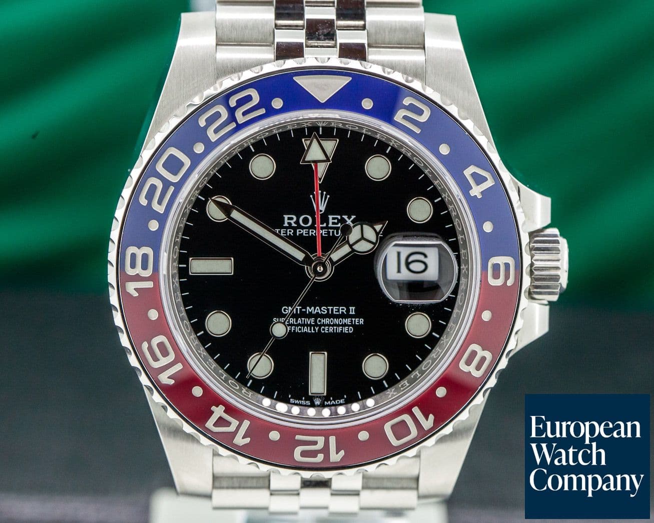 Image of Rolex GMT Master II Ceramic "Pepsi" SS / Jubilee 