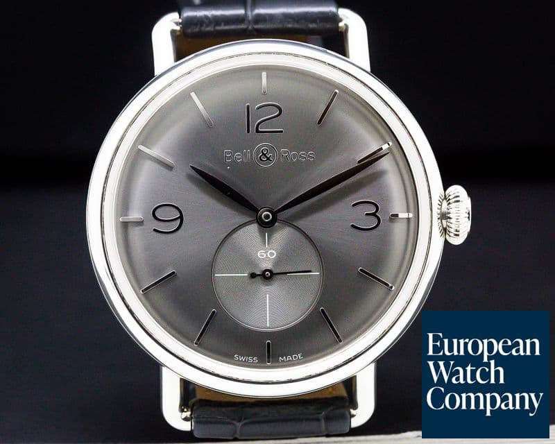 Image of Bell & Ross Vintage WW1 Argentium Silver Dial