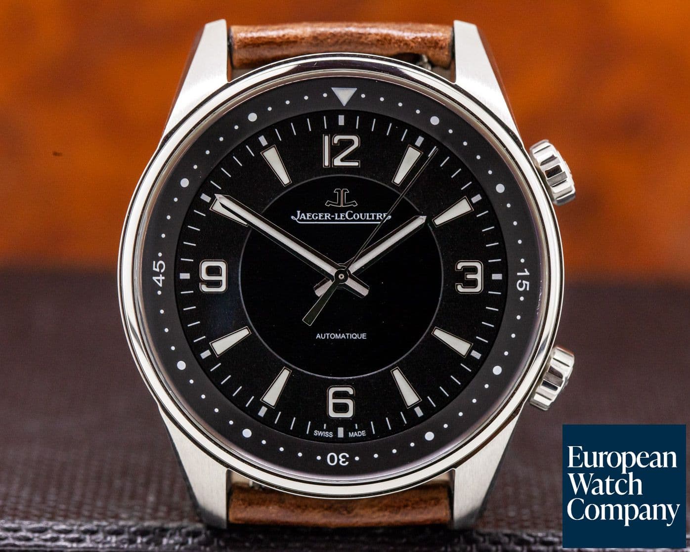 Image of Jaeger LeCoultre Polaris Automatic SS Black Dial