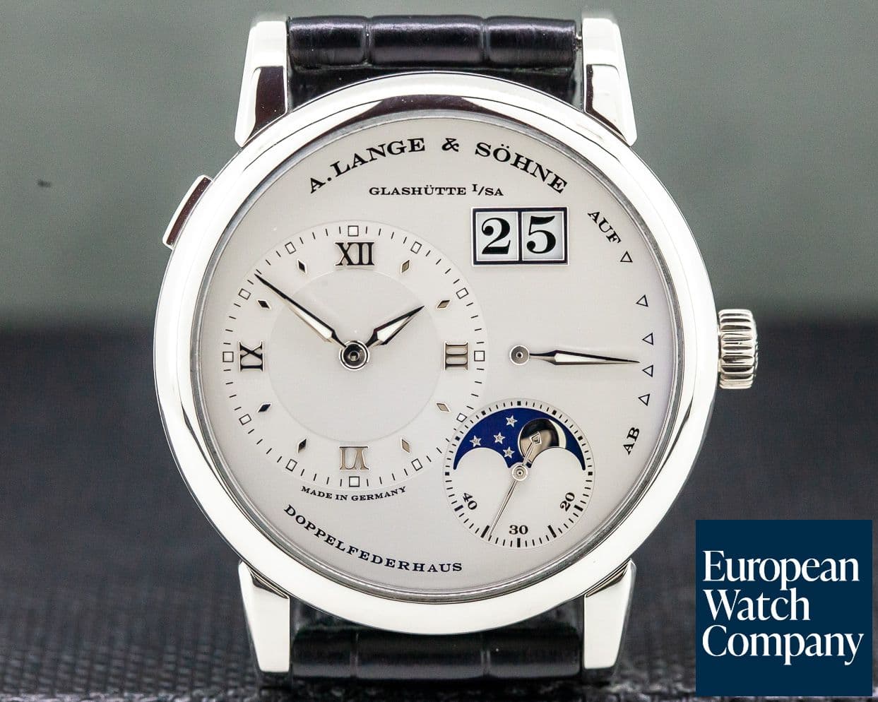 Image of A. Lange and Sohne Lange 1 Moon Platinum / Deployment Buckle