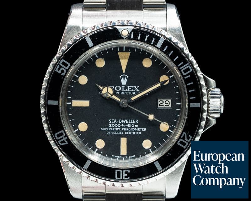 Image of Rolex Vintage Sea Dweller "Great White" c. 1978 Mark I 