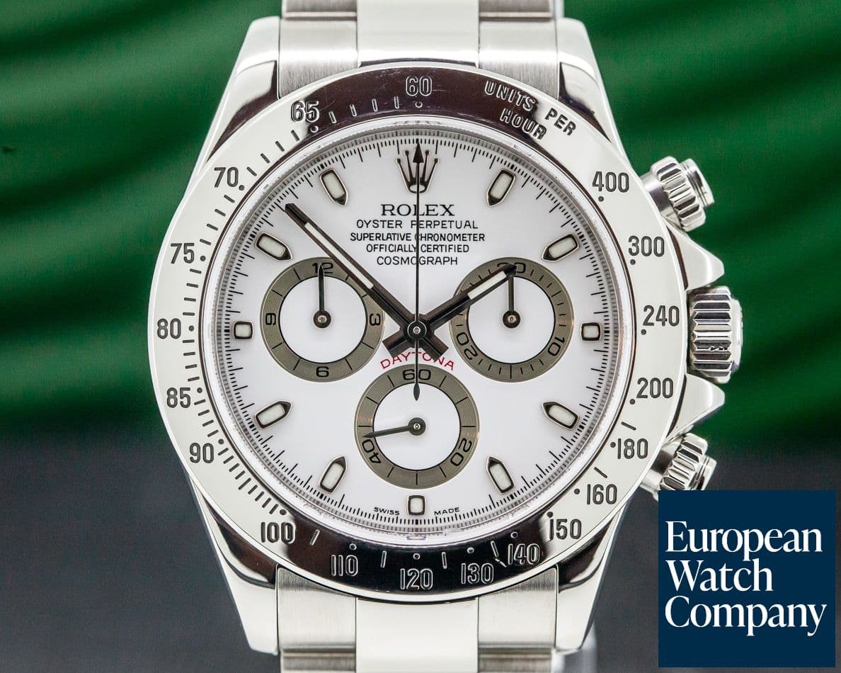 Image of Rolex Daytona SS White Dial 