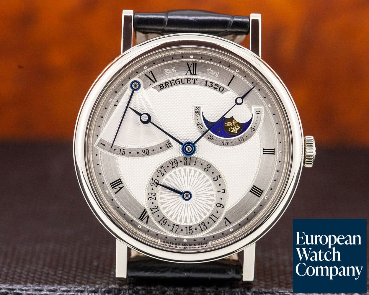 Image of Breguet Classique Power Reserve Moon 18K White Gold 
