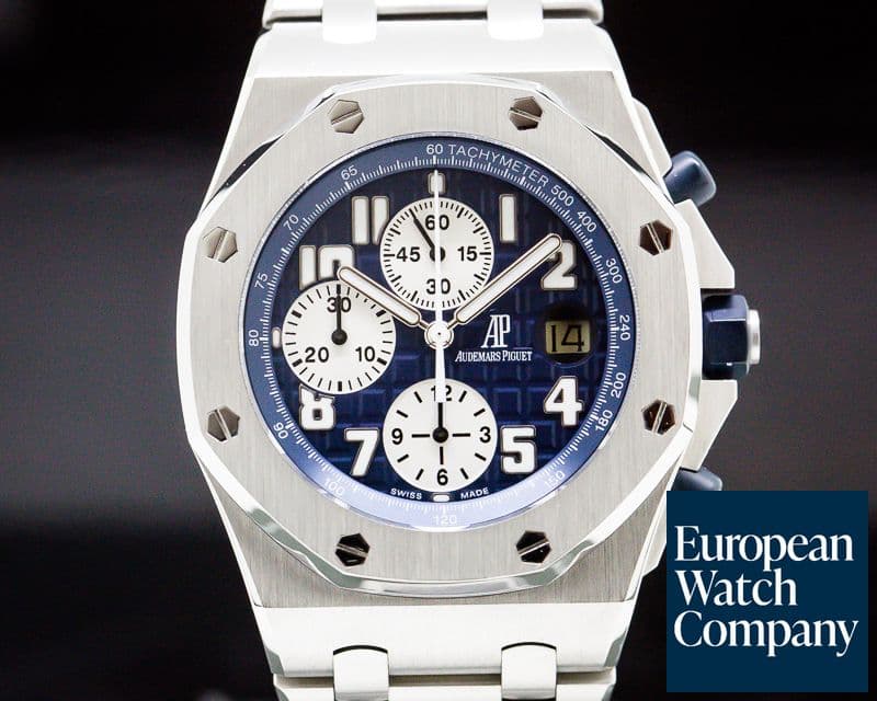 Image of Audemars Piguet Royal Oak Offshore Blue Dial SS / SS
