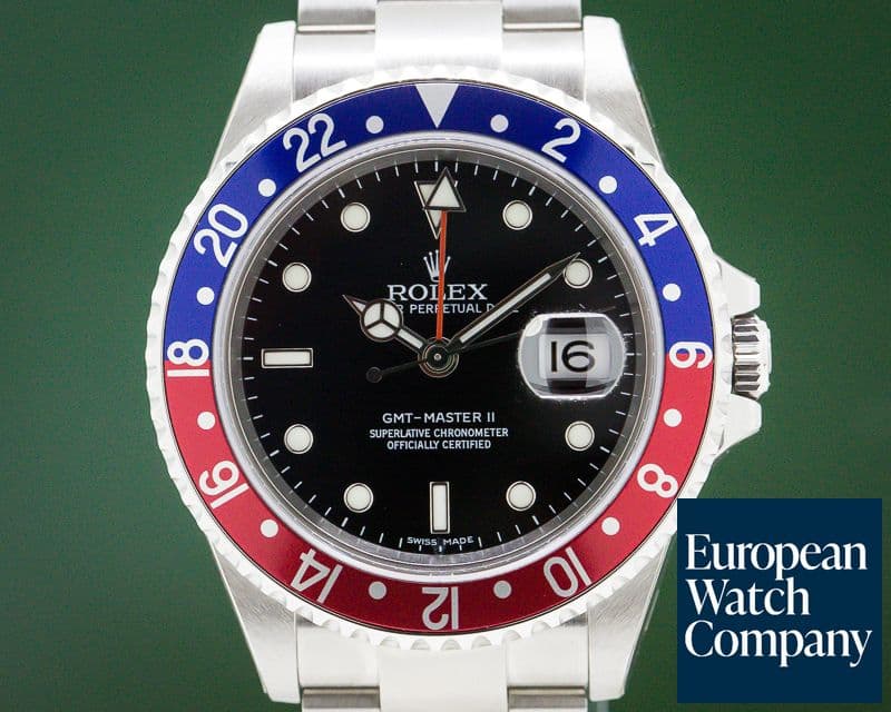 Image of Rolex GMT Master II Pepsi Bezel Error / Stick Dial STICKERS WOW