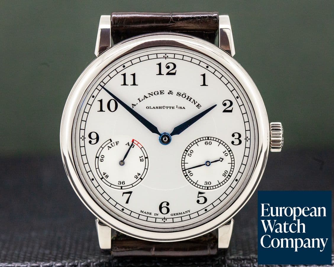 Image of A. Lange and Sohne 1815 Up & Down 18K White Gold