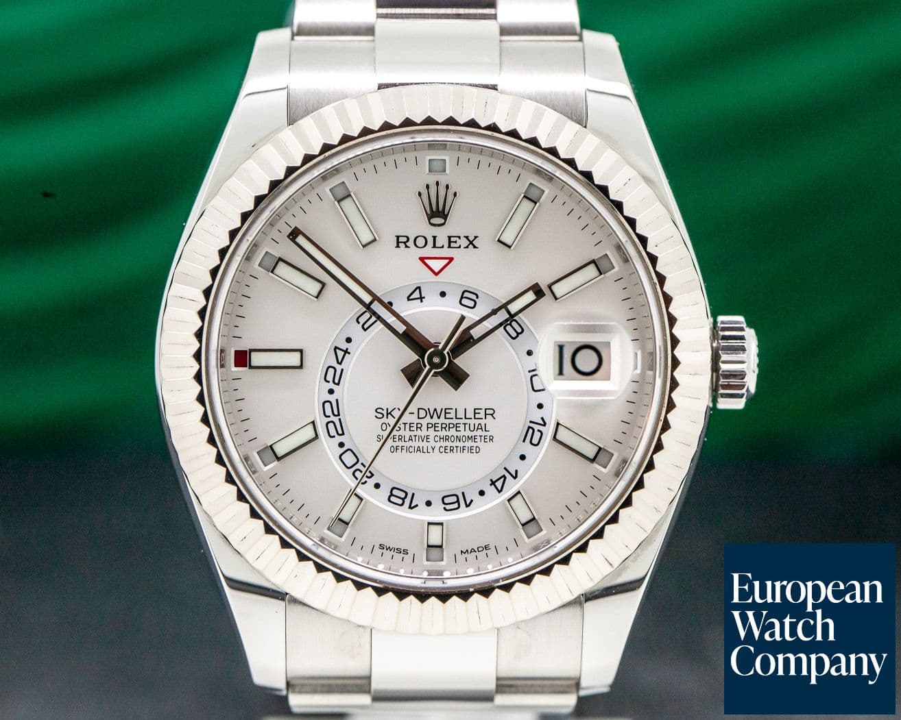 Image of Rolex Sky Dweller Steel White Dial SS
