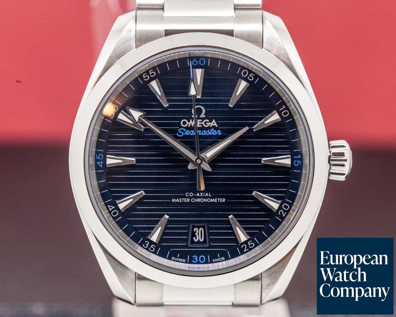 Image of Omega Seamaster Aqua Terra Co-Axial Master Blue Dial SS / SS 41mm 