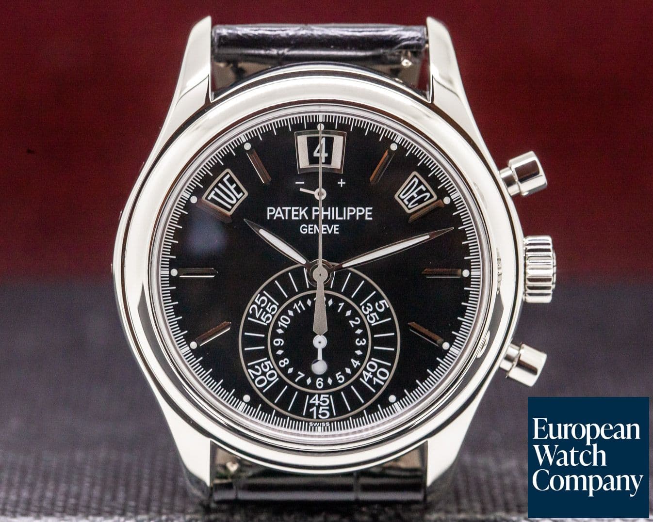 Image of Patek Philippe Annual Calendar Chronograph BLACK DIAL 