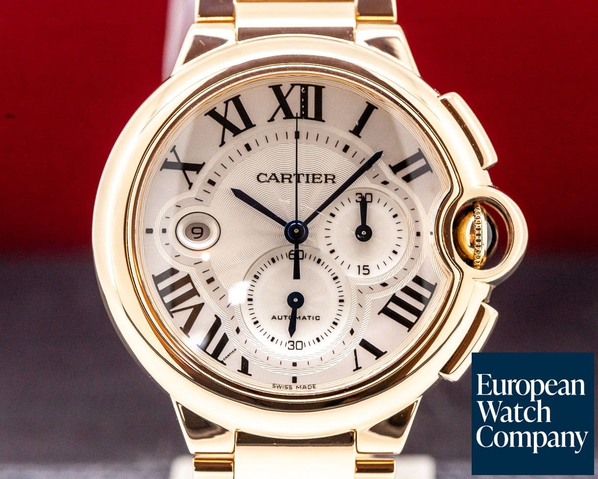 Image of Cartier Ballon Bleu Chronograph Rose Gold