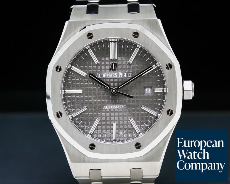 Image of Audemars Piguet Royal Oak Ruthenium Dial SS / SS