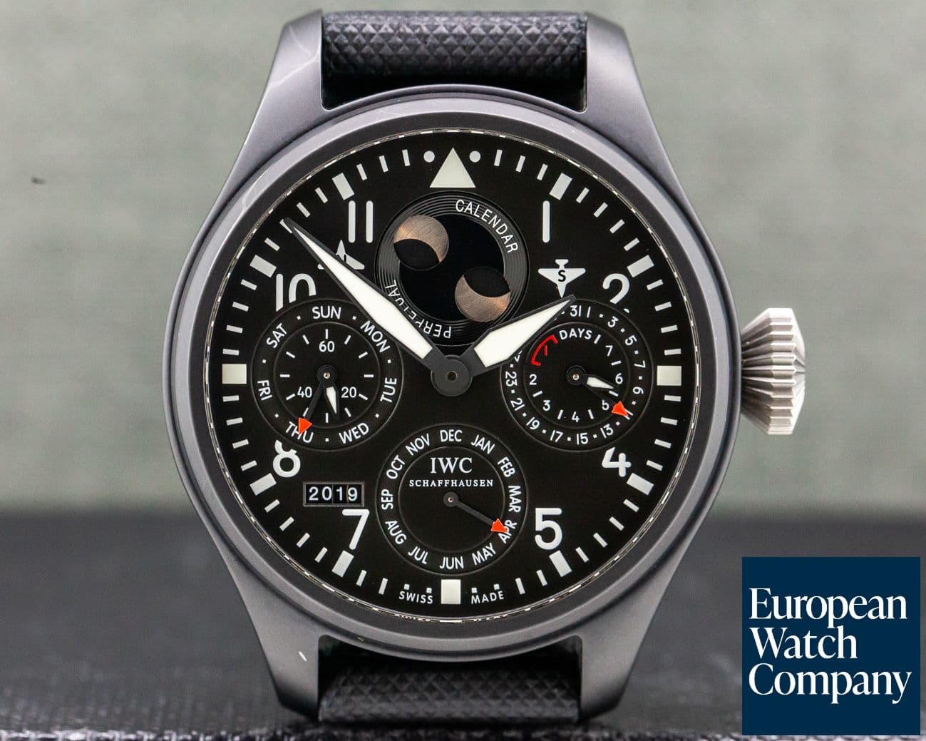 Image of IWC Top Gun Big Pilot Perpetual Calendar Ceramic 
