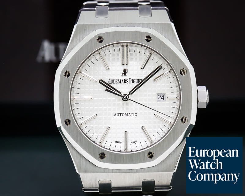 Image of Audemars Piguet Royal Oak White Dial SS / SS DISCONTINUED 