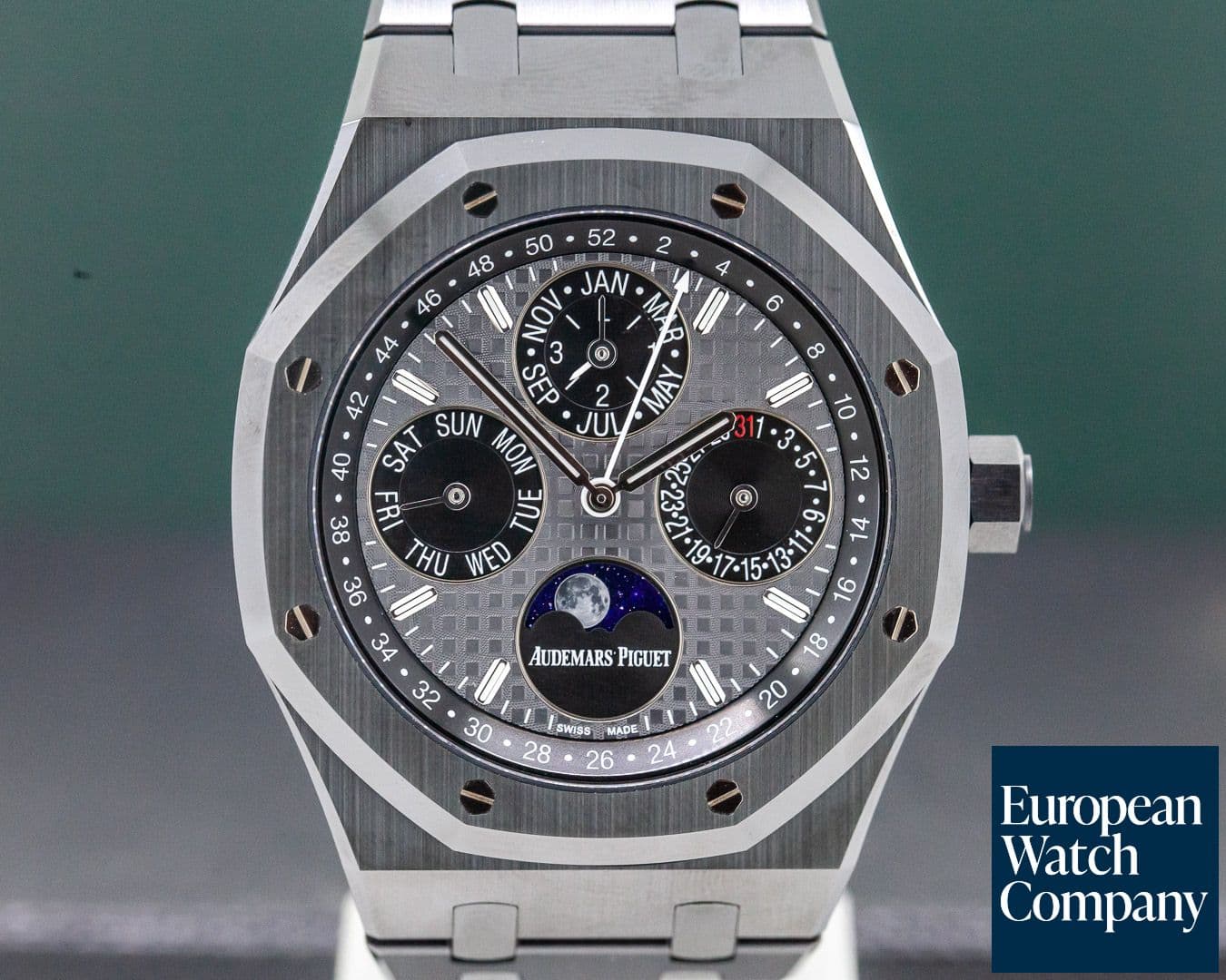 Image of Audemars Piguet Royal Oak Perpetual Calendar Black Ceramic 41MM UNWORN