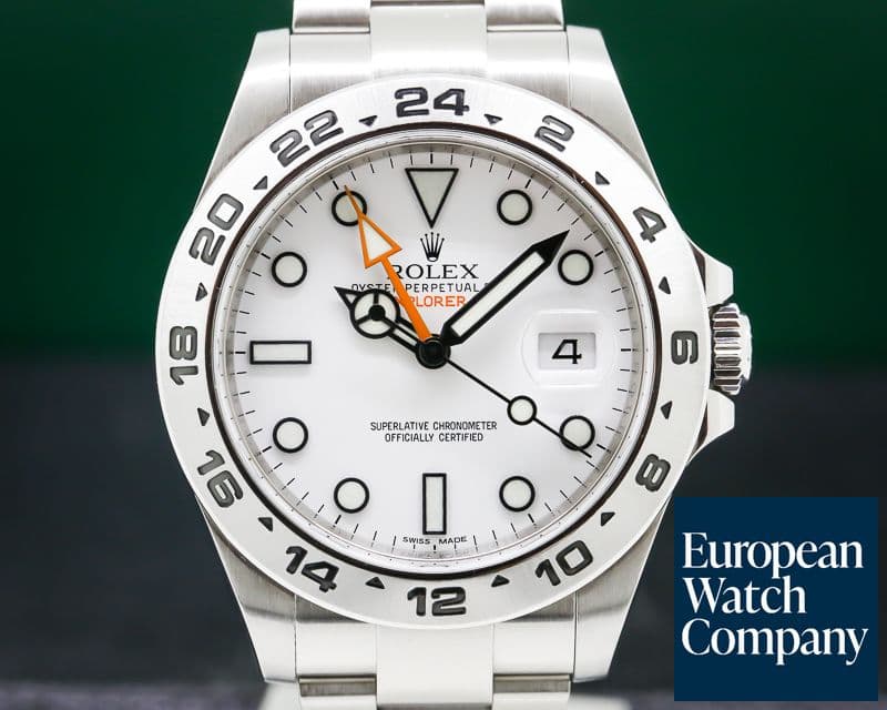Image of Rolex Explorer II White Dial SS / SS
