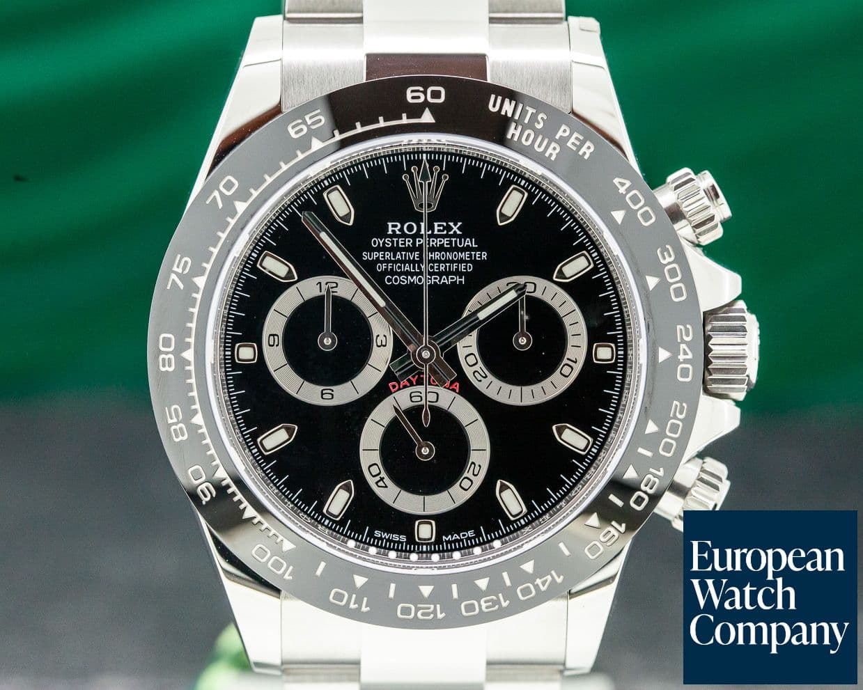 Image of Rolex Daytona Ceramic Bezel SS / Black Dial UNWORN