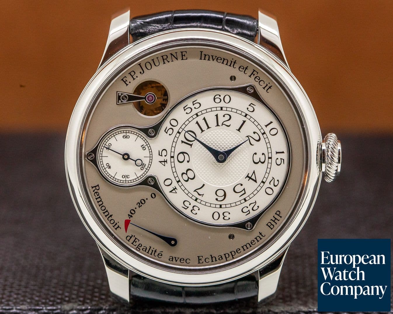 Image of F. P. Journe Chronometre Optimum Platinum / Silver Dial 42MM