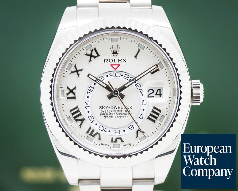 Image of Rolex Sky Dweller 18K White Gold 
