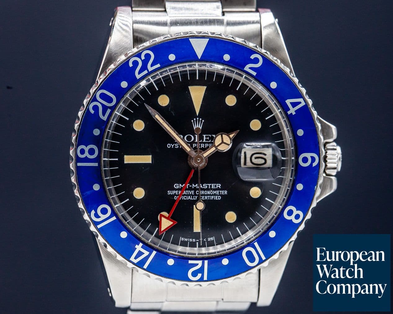 Image of Rolex GMT Master "Blueberry" MKIII Radial Dial SS RARE