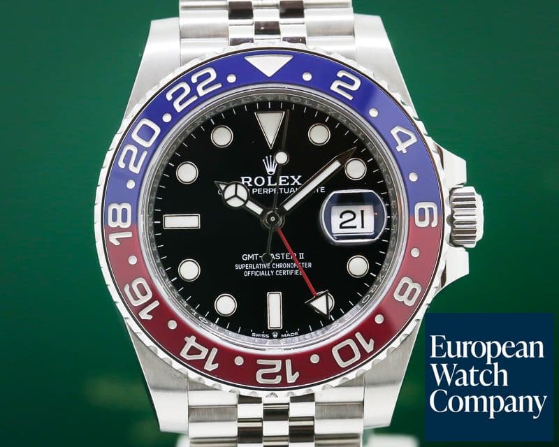 Image of Rolex GMT Master II Ceramic "Pepsi" SS / Jubilee 