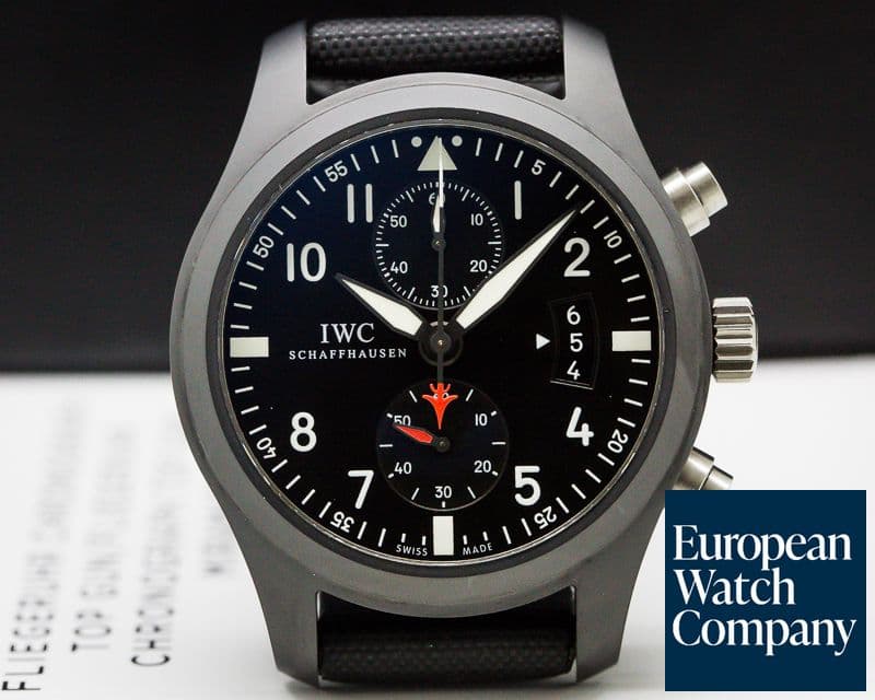 Image of IWC Top Gun Ceramic Pilot Chronograph 