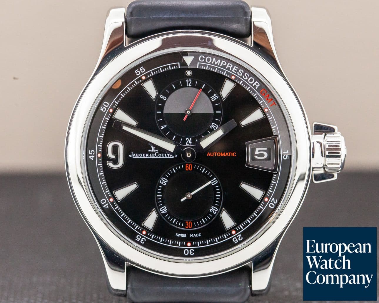 Image of Jaeger LeCoultre Master Compressor GMT SS 