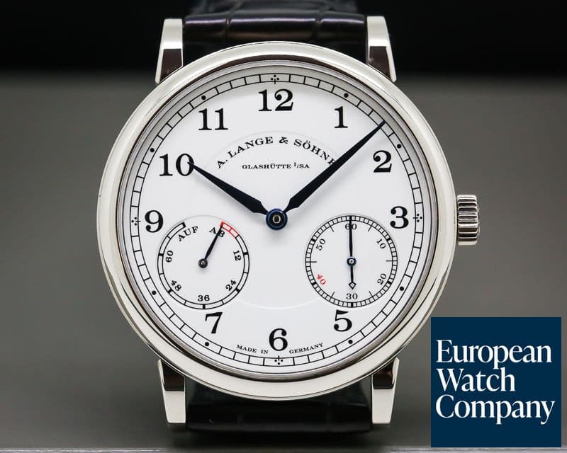 Image of A. Lange and Sohne 1815 Up & Down CELLINI 40th Anniversary 18K White Gold